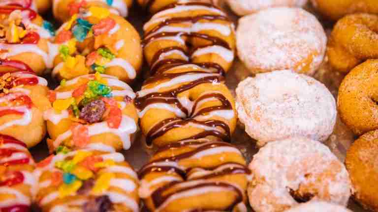 Mini Dounts Delicious Hot and Freshly Made